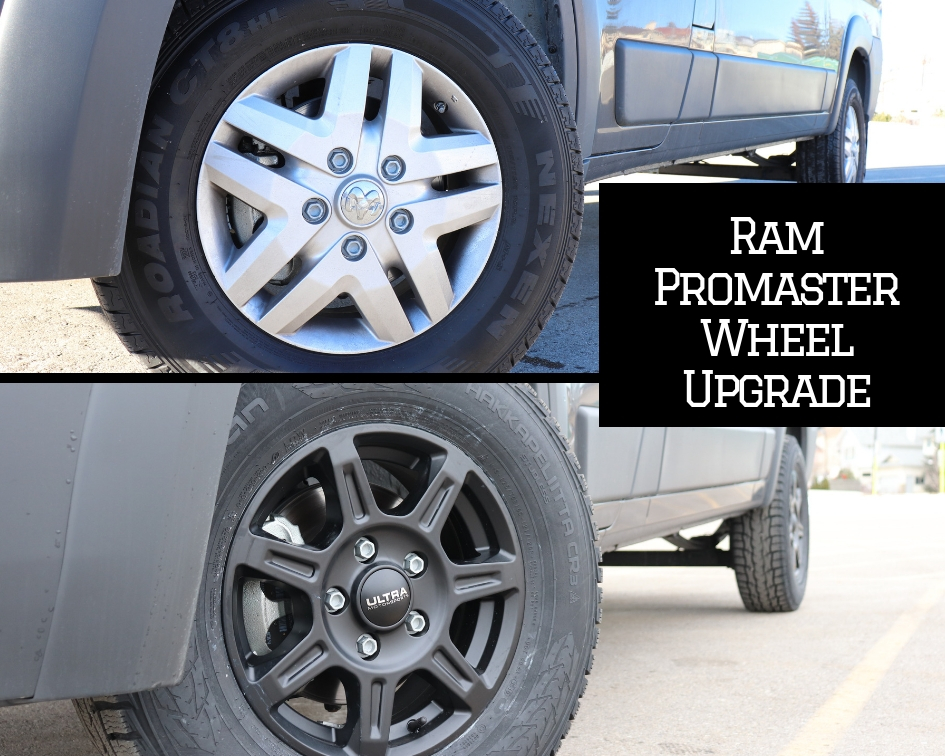 Ram Promaster Wheel Upgrade Weekender Van Life