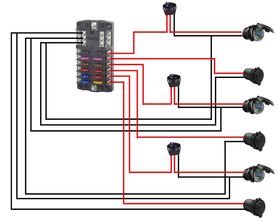 Installing USB Chargers and 12V Sockets - Weekender Van Life