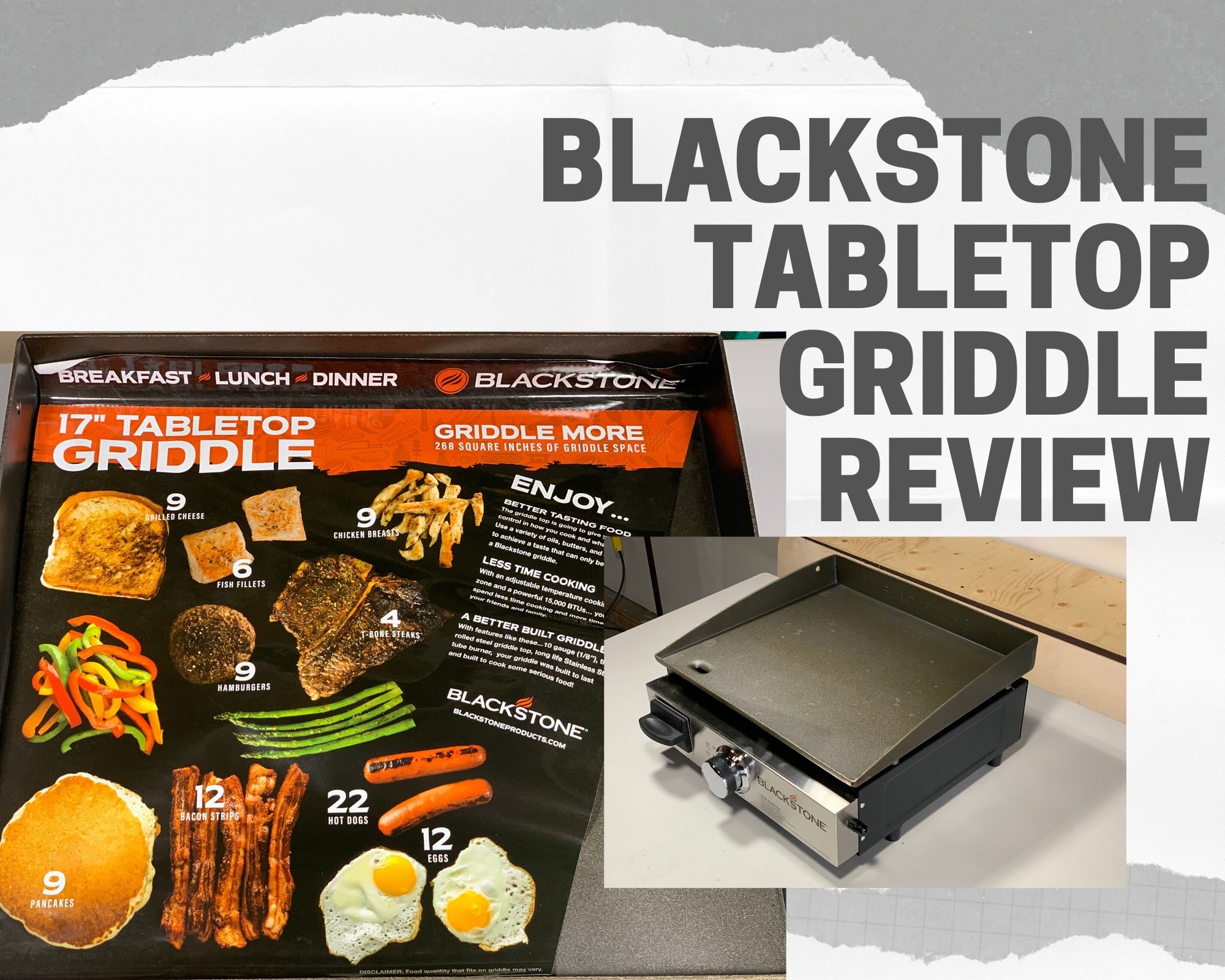 Blackstone Tabletop Griddle - Weekender Van Life