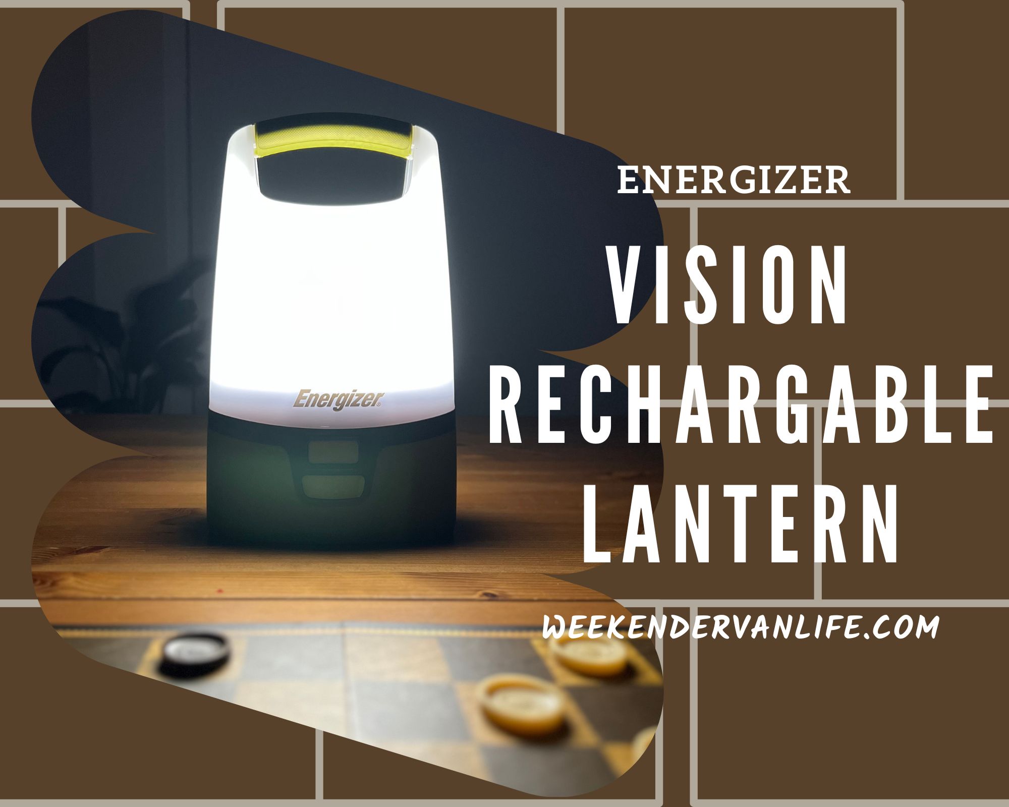 Energizer Vision Rechargeable Lantern - Weekender Van Life